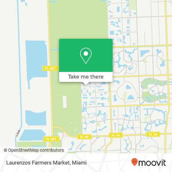 Mapa de Laurenzos Farmers Market