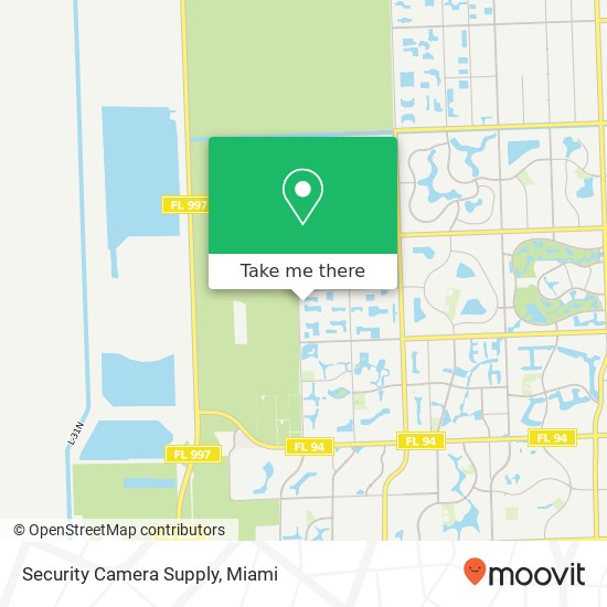 Security Camera Supply map