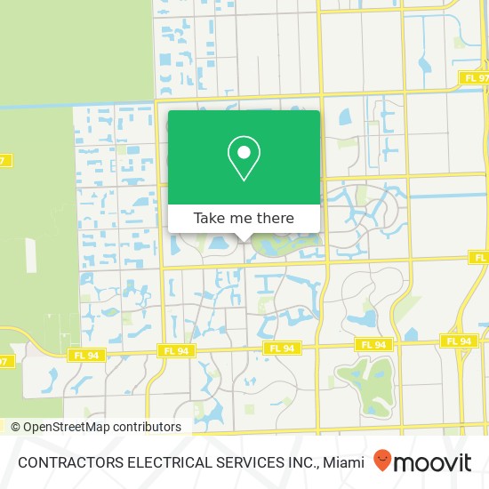 CONTRACTORS ELECTRICAL SERVICES INC. map