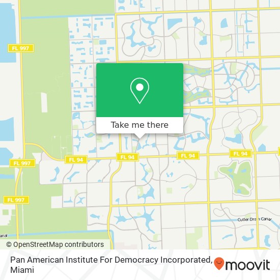 Mapa de Pan American Institute For Democracy Incorporated