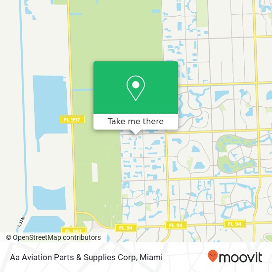 Aa Aviation Parts & Supplies Corp map