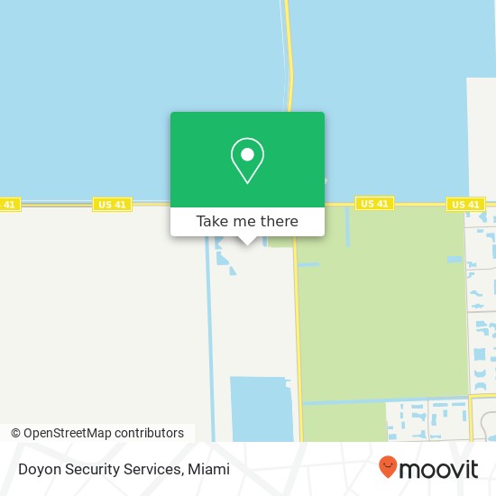 Doyon Security Services map
