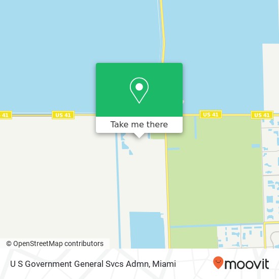 U S Government General Svcs Admn map