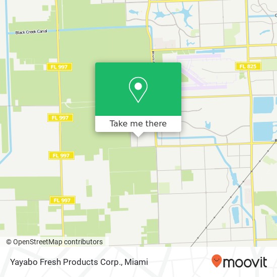 Mapa de Yayabo Fresh Products Corp.
