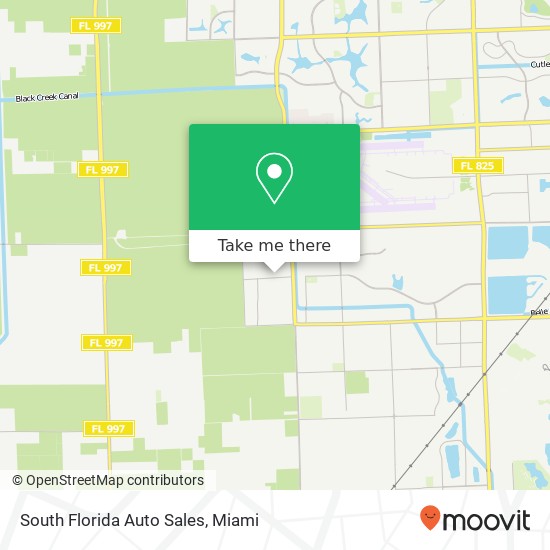 South Florida Auto Sales map