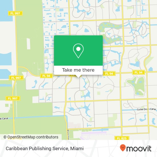 Caribbean Publishing Service map