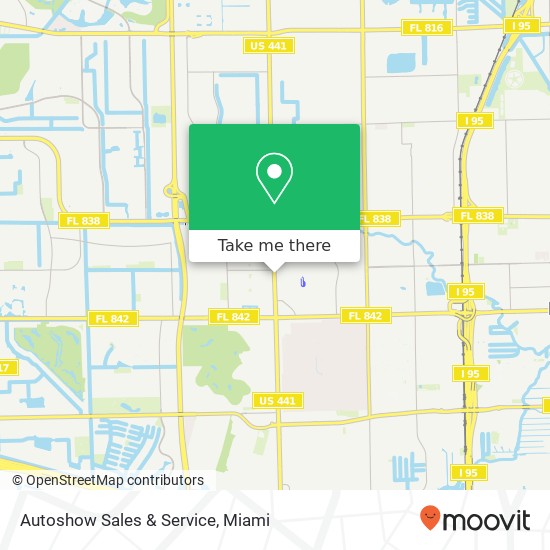 Autoshow Sales & Service map