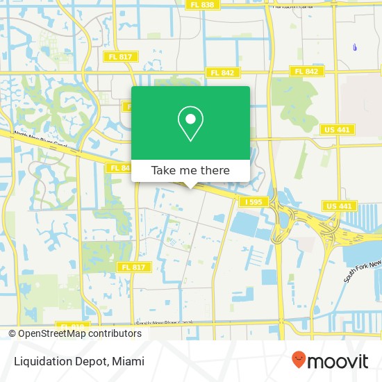 Mapa de Liquidation Depot