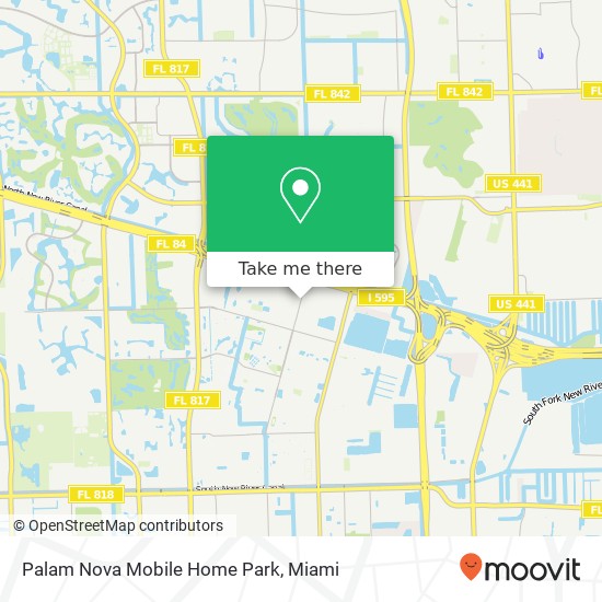 Mapa de Palam Nova Mobile Home Park