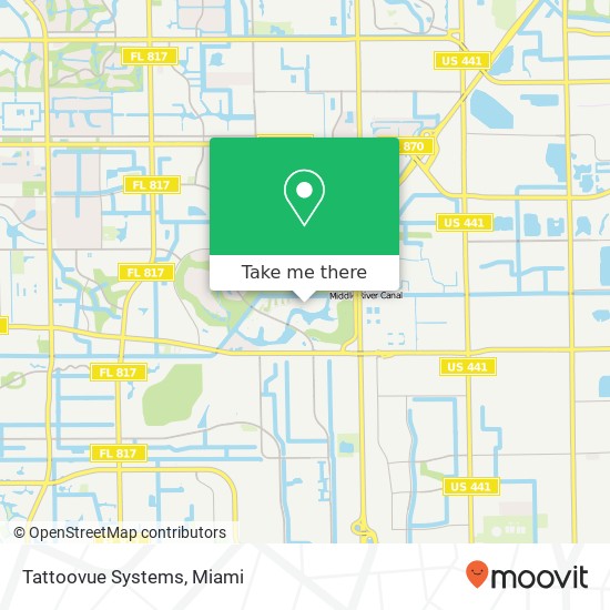Tattoovue Systems map