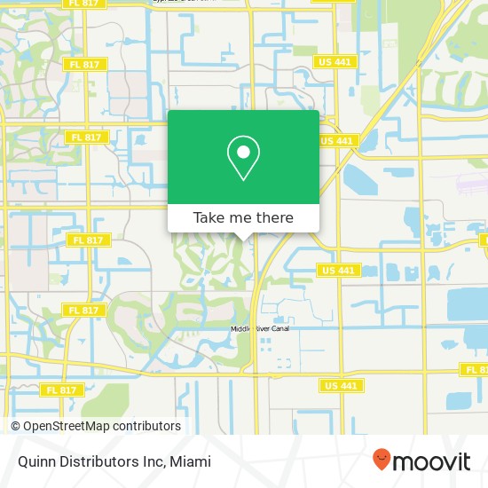 Mapa de Quinn Distributors Inc