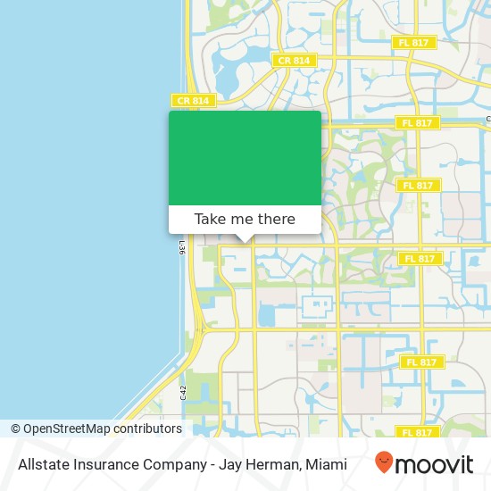 Allstate Insurance Company - Jay Herman map