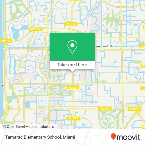 Mapa de Tamarac Elementary School