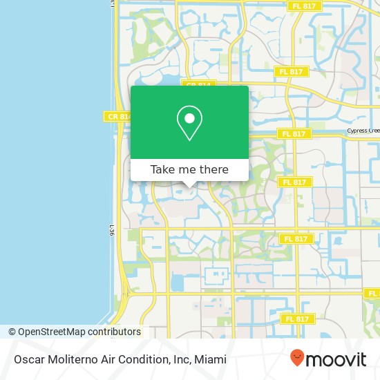 Oscar Moliterno Air Condition, Inc map