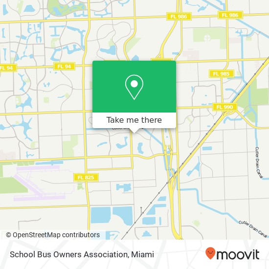 School Bus Owners Association map