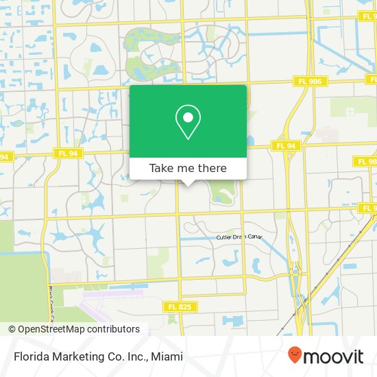 Mapa de Florida Marketing Co. Inc.