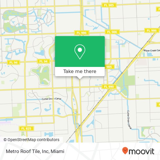 Metro Roof Tile, Inc map
