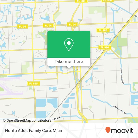 Norita Adult Family Care map