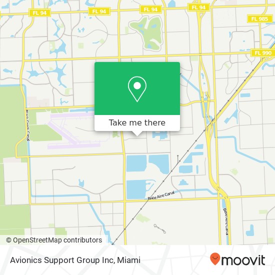 Avionics Support Group Inc map