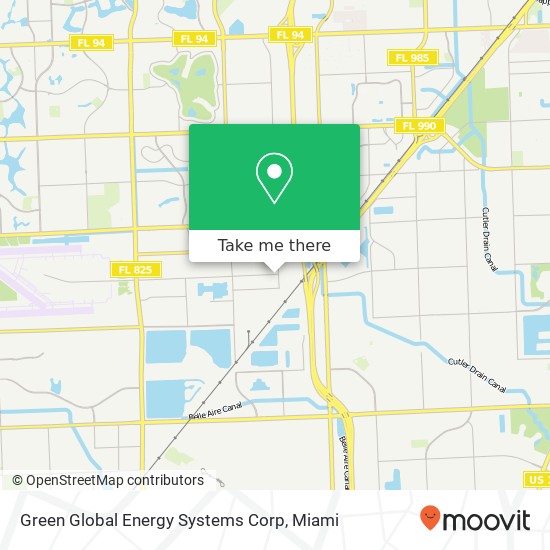 Green Global Energy Systems Corp map