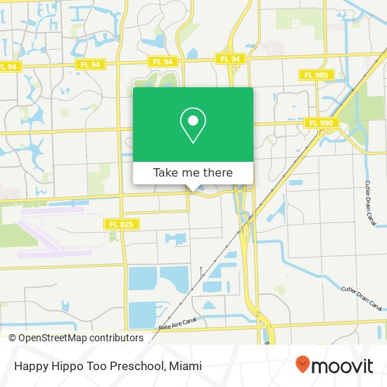 Happy Hippo Too Preschool map