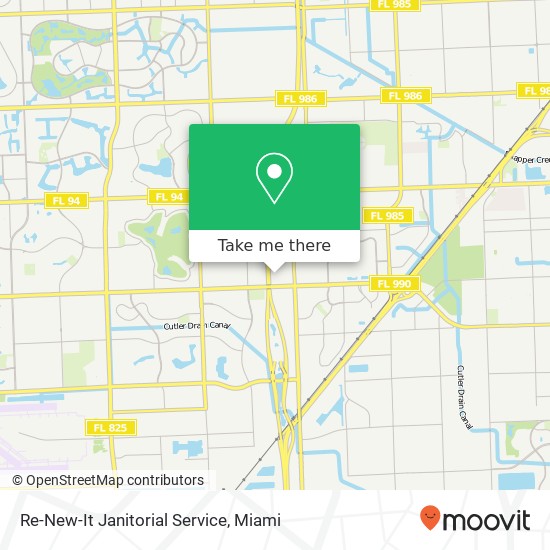 Mapa de Re-New-It Janitorial Service