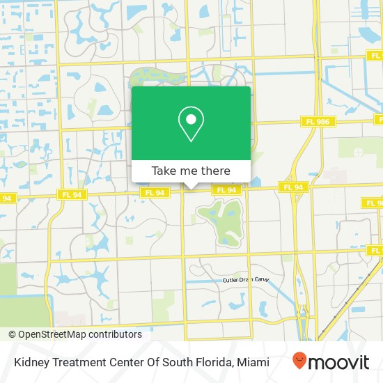 Kidney Treatment Center Of South Florida map