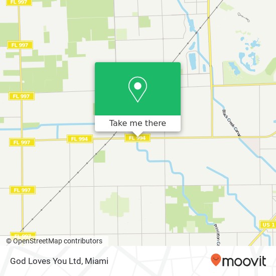 God Loves You Ltd map