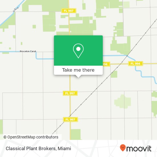 Classical Plant Brokers map