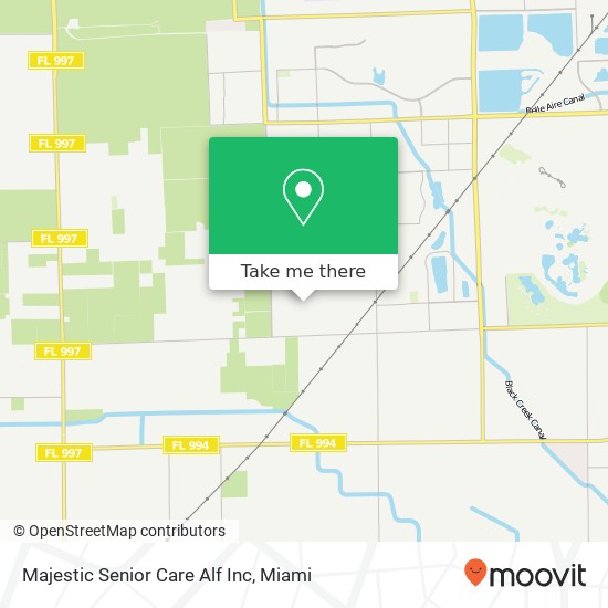 Majestic Senior Care Alf Inc map