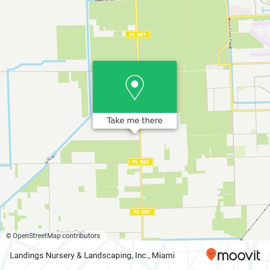 Mapa de Landings Nursery & Landscaping, Inc.