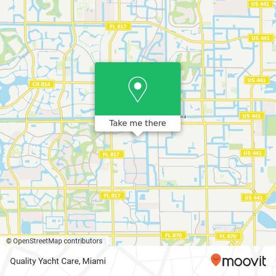 Quality Yacht Care map