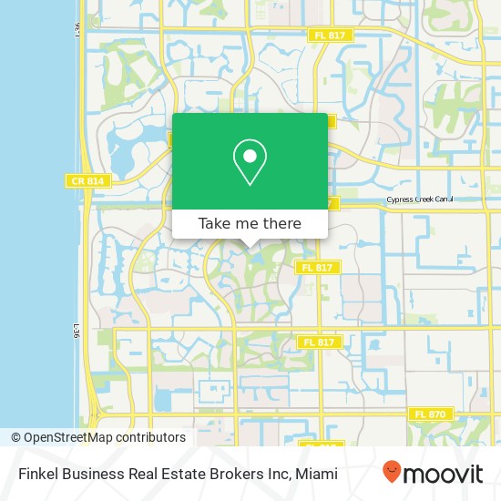 Mapa de Finkel Business Real Estate Brokers Inc