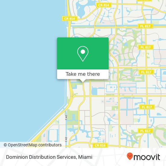 Dominion Distribution Services map