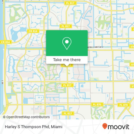 Mapa de Harley S Thompson Phd