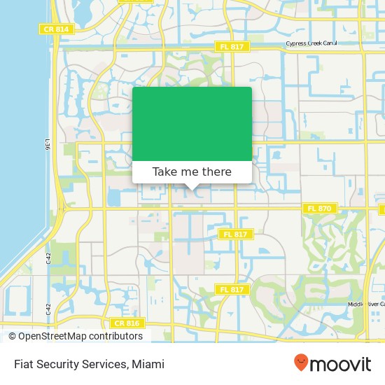 Fiat Security Services map