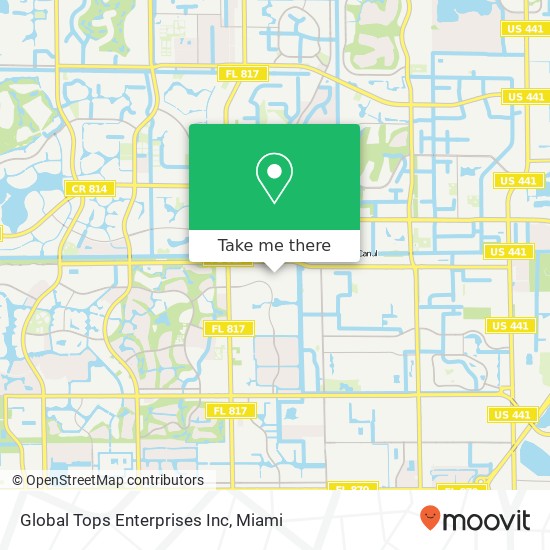 Global Tops Enterprises Inc map