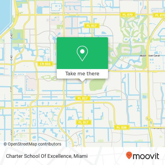 Mapa de Charter School Of Excellence