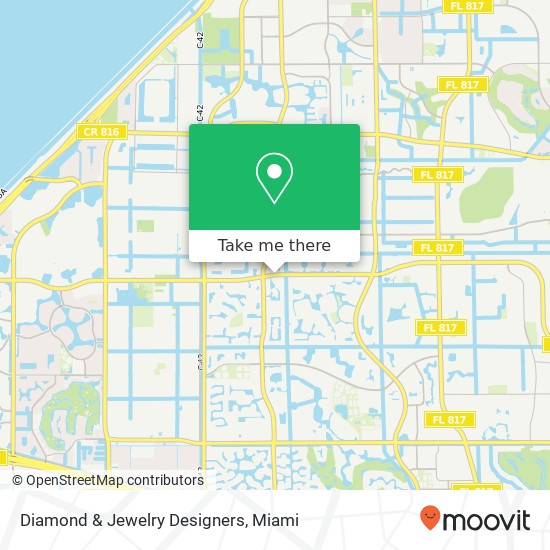 Diamond & Jewelry Designers map
