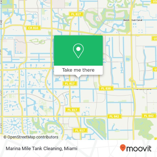 Mapa de Marina Mile Tank Cleaning