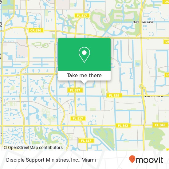Disciple Support Ministries, Inc. map