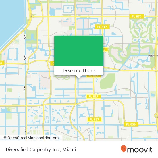 Diversified Carpentry, Inc. map