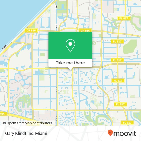 Mapa de Gary Klindt Inc