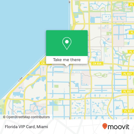 Mapa de Florida VIP Card