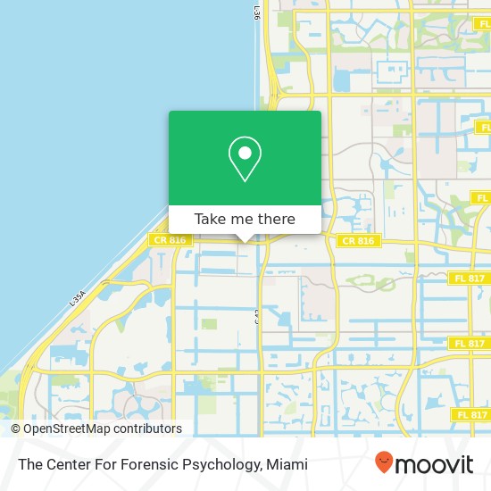 Mapa de The Center For Forensic Psychology