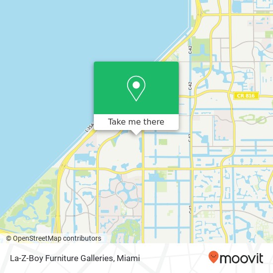 Mapa de La-Z-Boy Furniture Galleries