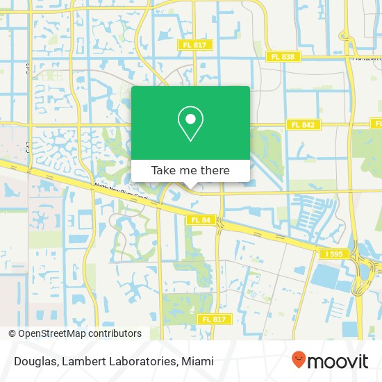 Mapa de Douglas, Lambert Laboratories