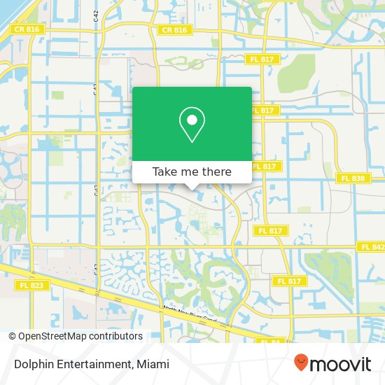 Dolphin Entertainment map