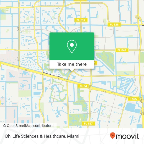 Mapa de Dhl Life Sciences & Healthcare