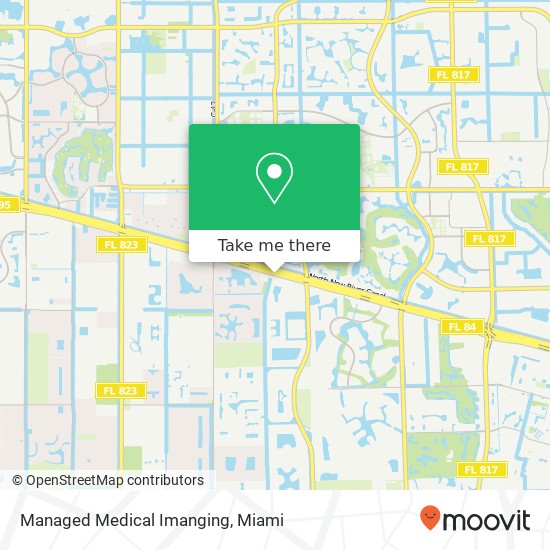 Mapa de Managed Medical Imanging